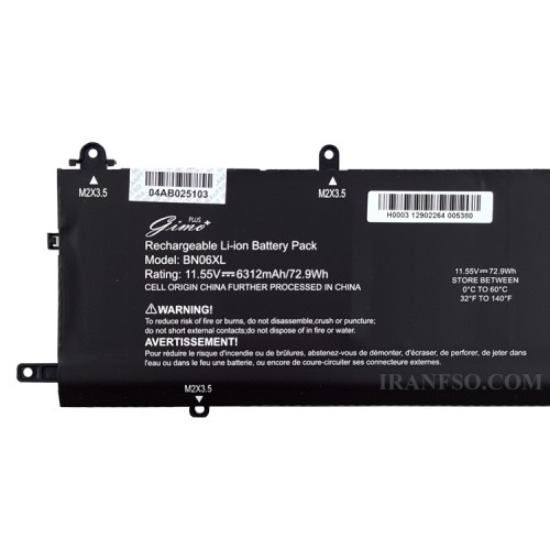 باتری لپ تاپ اچ پی Spectre X360 15-EB_BN06XL Gimo Plus
