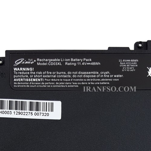باتری لپ تاپ اچ پی Probook 640 G4_CD03XL Gimo Plus