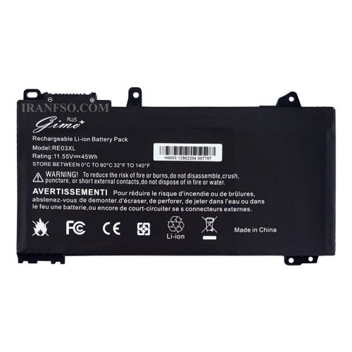 باتری لپ تاپ اچ پی ProBook 430 G6_RE03XL Gimo Plus