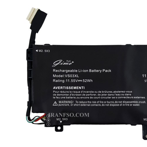 باتری لپ تاپ اچ پی ENVY 15-AS_15T-AS_VS03XL Gimo Plus