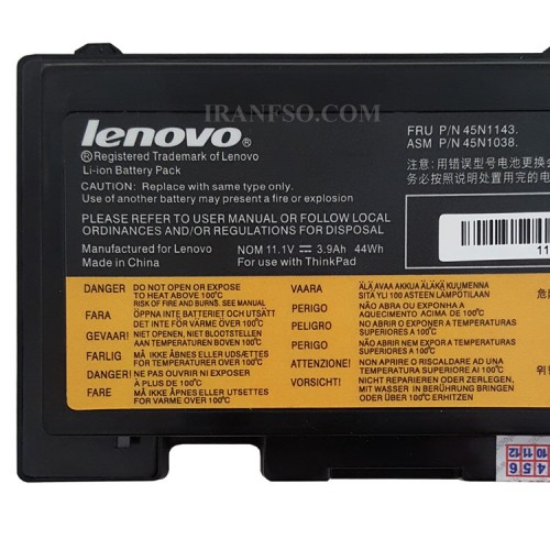 باتری لپ تاپ لنوو Thinkpad T430S-T420S اورجینال