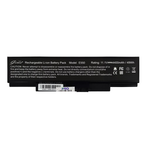 باتری لپ تاپ لنوو ThinkPad E550-E555-E560_6Cell Gimo Plus مشکی-49 وات ساعت