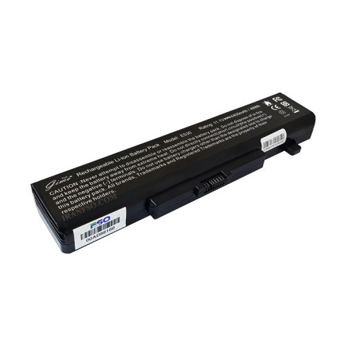 باتری لپ تاپ لنوو ThinkPad E530-IdeaPad B590-6Cell Gimo Plus مشکی-49 وات ساعت