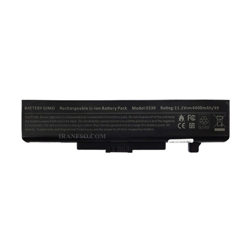 باتری لپ تاپ لنوو ThinkPad E530-IdeaPad B590-6Cell مشکی-49 وات ساعت