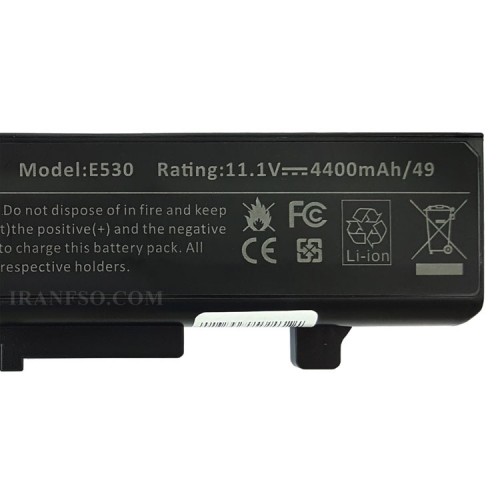 باتری لپ تاپ لنوو ThinkPad E530-IdeaPad B590-6Cell مشکی-49 وات ساعت
