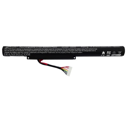 باتری لپ تاپ لنوو IdeaPad Z500-Z510 Gimo Plus مشکی-داخلی-3350 میلی آمپر ساعت