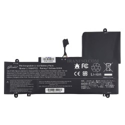 باتری لپ تاپ لنوو IdeaPad Yoga 710_L15L4PC2-L15M4PC2 Gimo Plus مشکی داخلی-53 وات ساعت