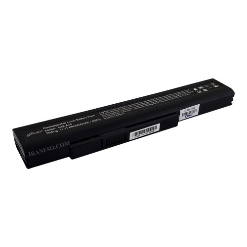 باتری لپ تاپ ام اس آی A15-CX640-6Cell Gimo Plus مشکی-49 وات ساعت