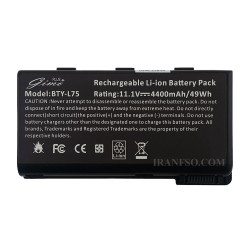 باتری لپ تاپ ام اس آی L74-6Cell Gimo Plus مشکی-49 وات ساعت