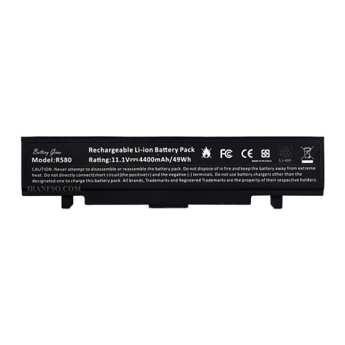 باتری لپ تاپ سامسونگ R468-R528-R580-6Cell مشکی-49 وات ساعت