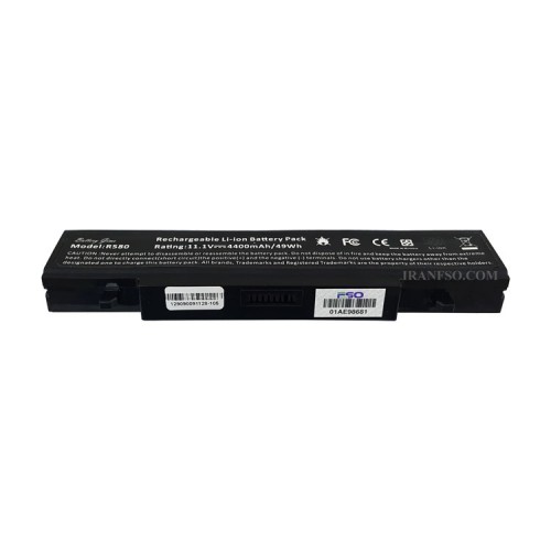 باتری لپ تاپ سامسونگ R468-R528-R580-6Cell مشکی-49 وات ساعت