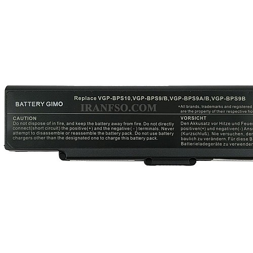 باتری لپ تاپ سونی BPS9-6Cell