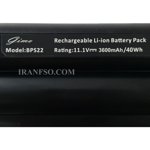 باتری لپ تاپ سونی BPS22-6Cell مشکی-40 وات ساعت