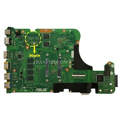 مادربرد لپ تاپ ایسوس 30 پین Asus R556LA