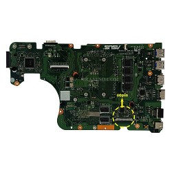 مادربرد لپ تاپ ایسوس 40 پین Asus X555LD