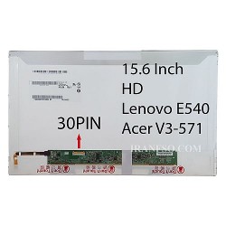 مانیتور 15.6 لپ تاپ لنوو تینک پد 30 پین Lenovo ThinkPad T540P ضخیم HD