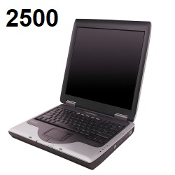 قطعات لپ تاپ اچ پی کامپک HP Compaq 2500