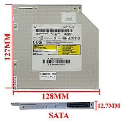 درایو لپ تاپ دی وی دی رایتر اچ پی Sata Slim 12.7mm