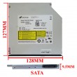 درایو لپ تاپ دی وی دی رایتر H.L Sata Superslim 9.5mm شش ماه گارانتی