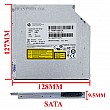 درایو لپ تاپ دی وی دی رایتر Sata Superslim 9.5mm دست دوم