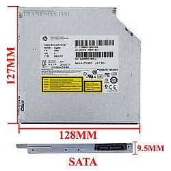 درایو لپ تاپ دی وی دی رایتر Sata Superslim 9.5mm دست دوم