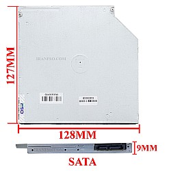 درایو لپ تاپ دی وی دی رایتر Sata SuperSlim 9mm ریفر
