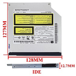 درایو لپ تاپ دی وی دی رایتر توشیبا IDE Slim 12.7mm دست دوم