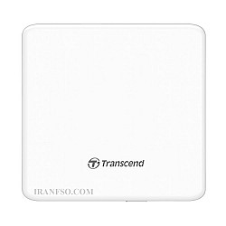 درایو لپ تاپ دی وی دی رایتر Transcend External سفید گارانتی آواژنگ