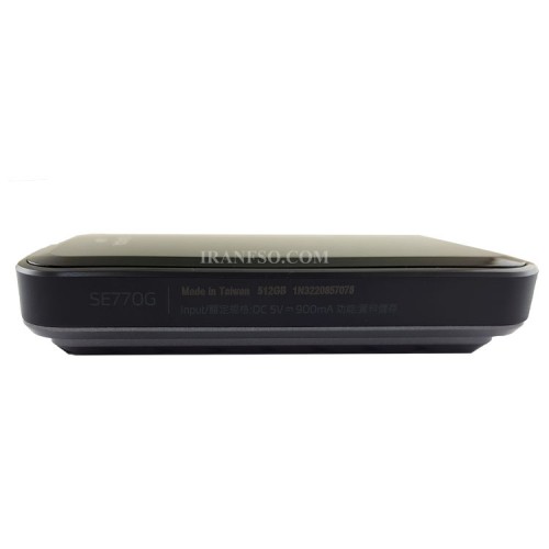 هارد SSD لپ تاپ 512 گیگابایت Adata SE770G RGB Lighting External گارانتی آونگ