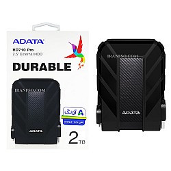 هارد HDD لپ تاپ 2 ترابایت Adata HD710 Pro External مشکی-گارانتی آونگ
