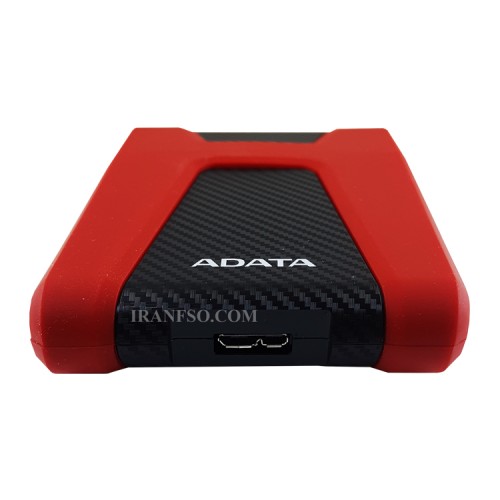 هارد HDD لپ تاپ 2 ترابایت Adata HD650 Durable External قرمز-گارانتی آونگ