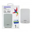 هارد HDD لپ تاپ 1 ترابایت Adata HV320 Slim External سفید-گارانتی آونگ