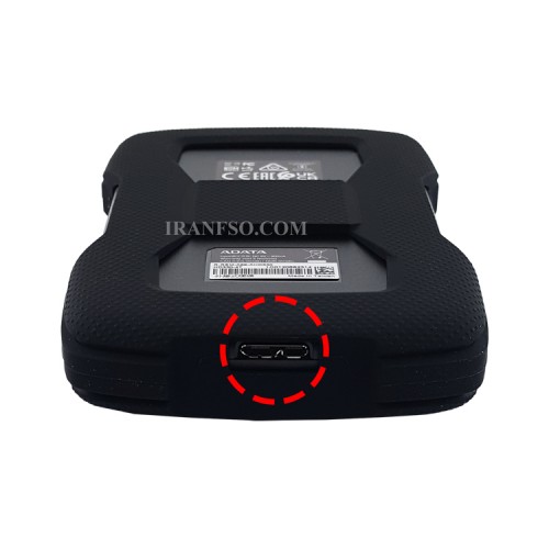 هارد HDD لپ تاپ 4 ترابایت Adata HD330 External مشکی-گارانتی آونگ