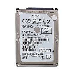 هارد HDD لپ تاپ 640 گیگابایت هیتاچی Sata 5400RPM سه ماه گارانتی دست دوم