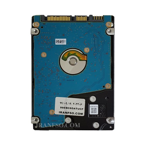 هارد HDD لپ تاپ 2 ترابایت توشیبا Sata 5400RPM یک سال گارانتی