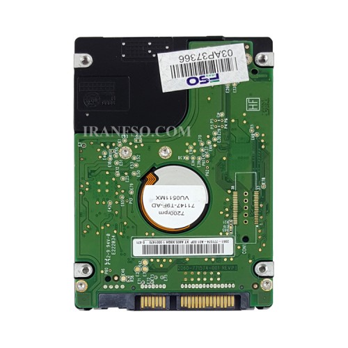 هارد HDD لپ تاپ 320 گیگابایت وسترن Sata 5400RPM-Riffer سه ماه گارانتی