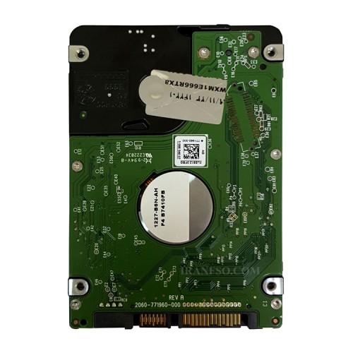 هارد HDD لپ تاپ 1 ترابایت وسترن Sata 5400RPM-Riffer