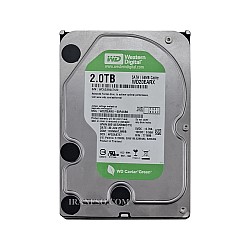 هارد HDD پی سی وسترن WD Green 2TB Sata یک ماه گارانتی-ریفر