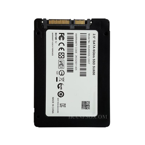 هارد SSD لپ تاپ 120 گیگابایت Adata Sata 2.5Inch SU650