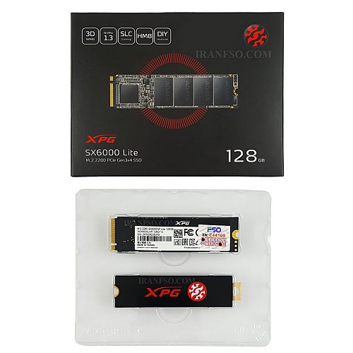 هارد SSD لپ تاپ 128 گیگابایت Adata M.2-2280 NVME XPG SX6000