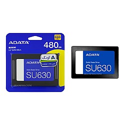 هارد SSD لپ تاپ 480 گیگابایت Adata Sata 2.5Inch SU630 گارانتی آونگ