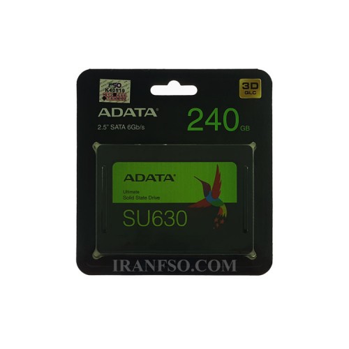 هارد SSD لپ تاپ 240 گیگابایت Adata Sata 2.5Inch SU630
