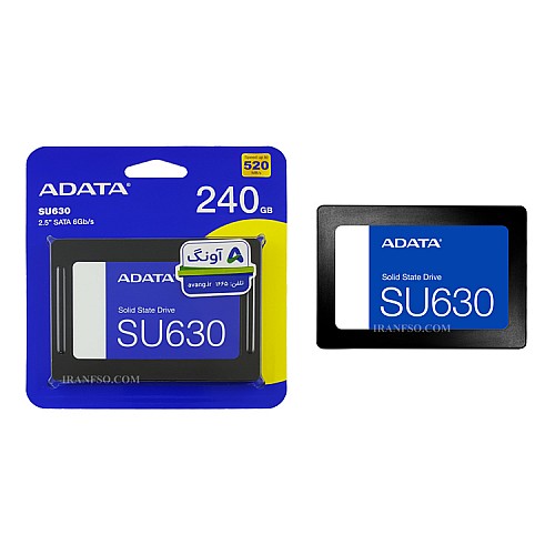 هارد SSD لپ تاپ 240 گیگابایت Adata Sata 2.5Inch SU630 گارانتی آونگ