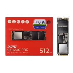 هارد SSD لپ تاپ 512 گیگابایت Adata M.2 NVME 2280_SX8200 PRO گارانتی آونگ