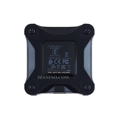 هارد SSD لپ تاپ 480 گیگابایت Adata SD600Q External مشکی-گارانتی آونگ