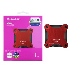هارد SSD لپ تاپ 1 ترابایت Adata SD620 External قرمز-گارانتی آونگ