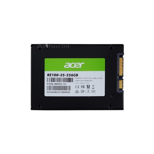 هارد SSD لپ تاپ 256 گیگابایت ایسر Sata 2.5Inch RE100 گارانتی آواژنگ