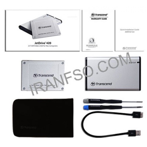 هارد SSD لپ تاپ 240 گیگابایت Transcend JetDrive 420-2.5Inch Sata برای اپل