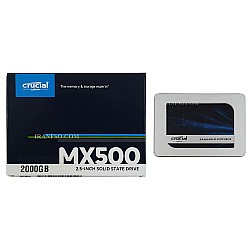 هارد SSD لپ تاپ 2 ترابایت Crucial Sata 2.5Inch MX500 گارانتی آواژنگ