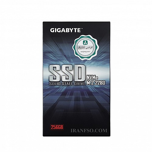 هارد SSD لپ تاپ 256 گیگابایت Gigabyte M.2-2280 NVMe گارانتی آواژنگ